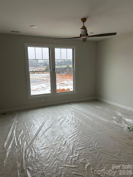 In-progress construction of a new home in The Courtyards at Hodges Farm, Charlotte, NC (Image 10).