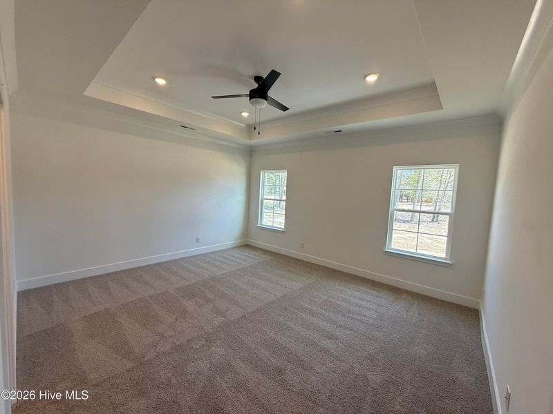 Spacious, unfurnished interior of a new home in Wood Creek Landing, Leland (Image 35).