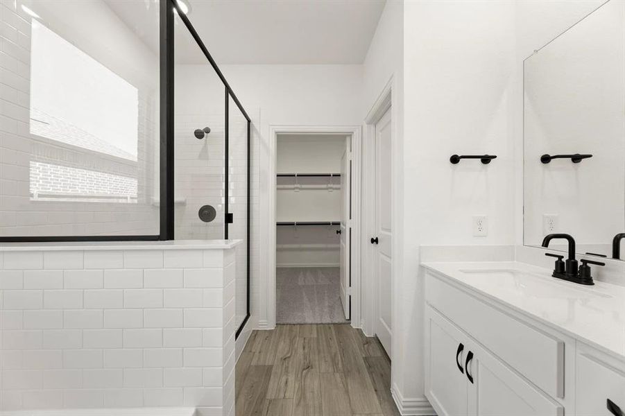 Furnished interior view inside a new home in Gateway Parks, Forney (Image 5).