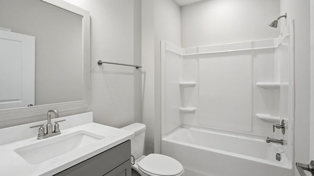 Furnished interior view inside a new home in Midpoint at New Riverside, Bluffton (Image 7).