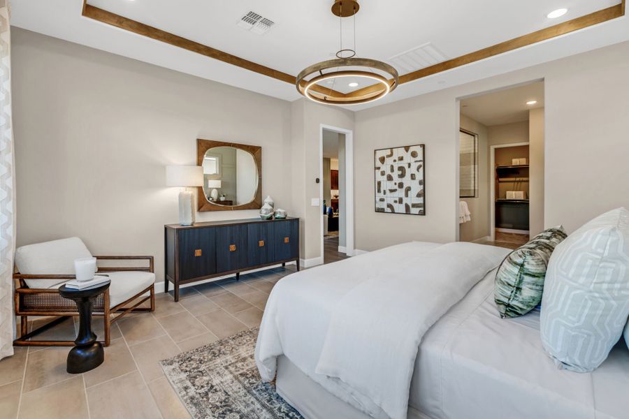 Representative furnished interior of a home built from the Hibiscus by Mattamy Homes in Tavira at Twin Peaks, Oro Valley (Image 18).