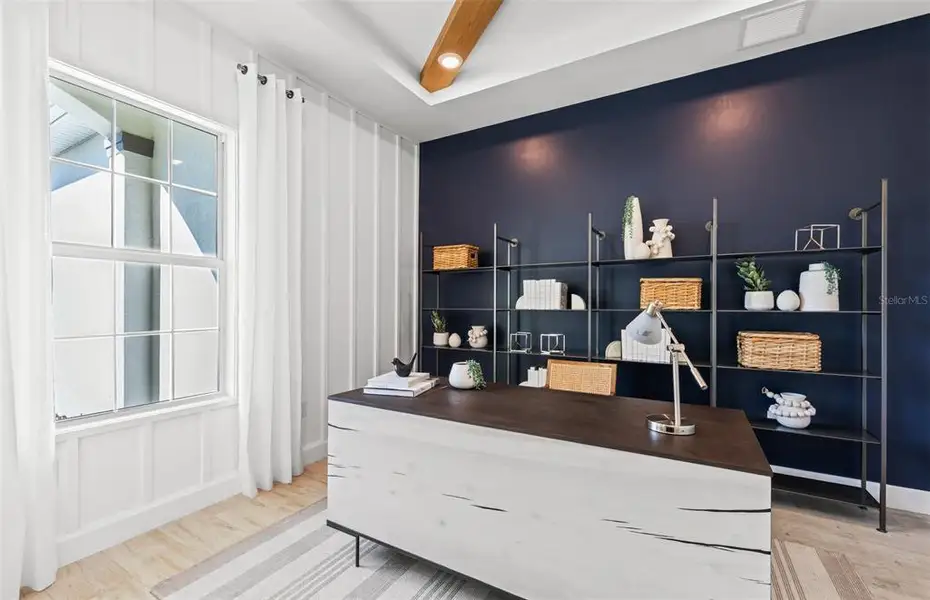 Furnished interior view inside a new home in BeachWalk by Manasota Key, Englewood (Image 16).