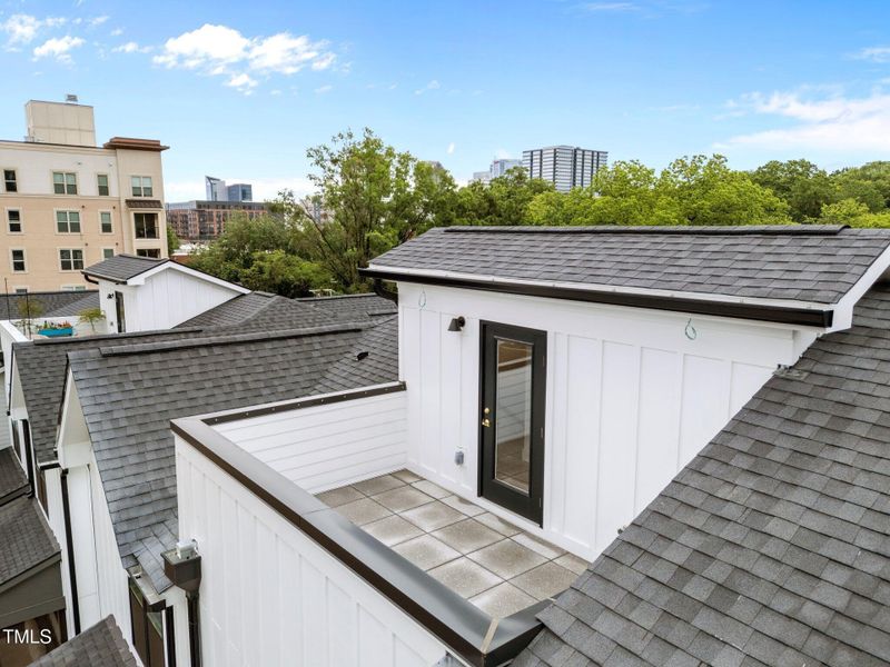 Rooftop Terrace with Skyline Views