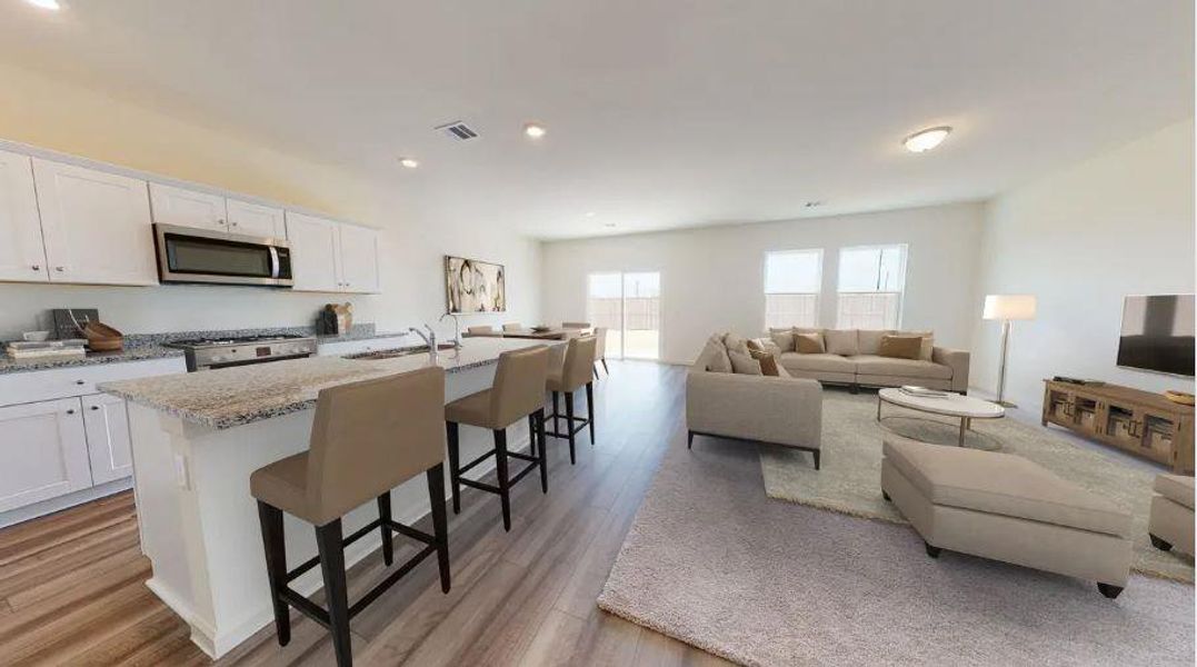 Open Concept Floorplan - Representative Photo