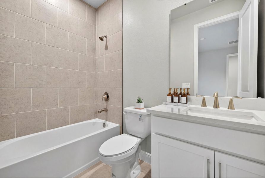 Furnished interior view inside a new home in Windwater, Parrish (Image 13).