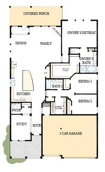 The success of a floor plan is the way you can move through it…You’ll be amazed at how well this home lives…We call it traffic patterns.