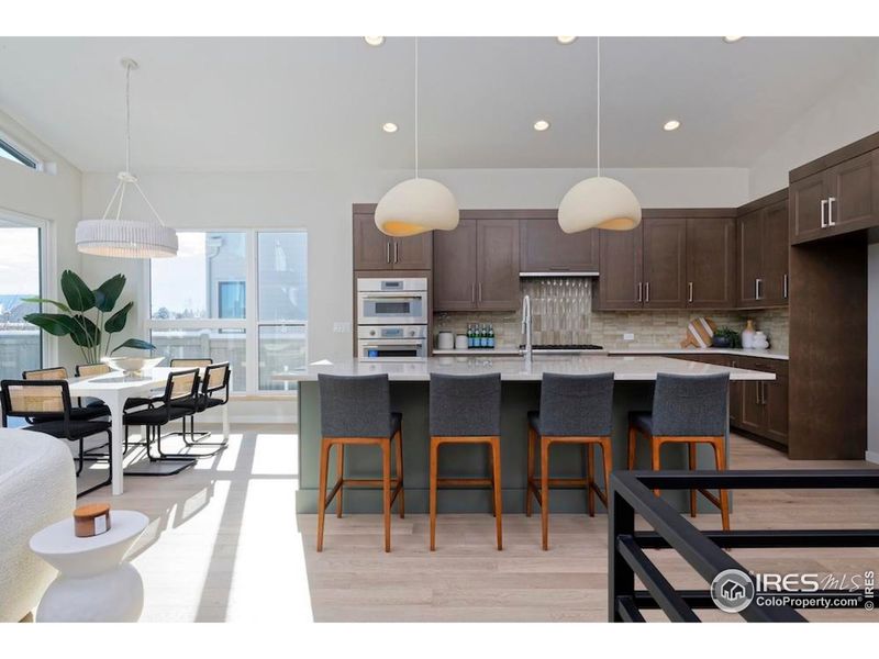 Furnished interior view inside a new home in Northstar, Longmont (Image 10).