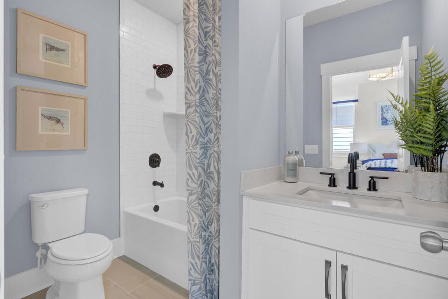 Furnished interior view inside a new home in , Johns Island (Image 47).