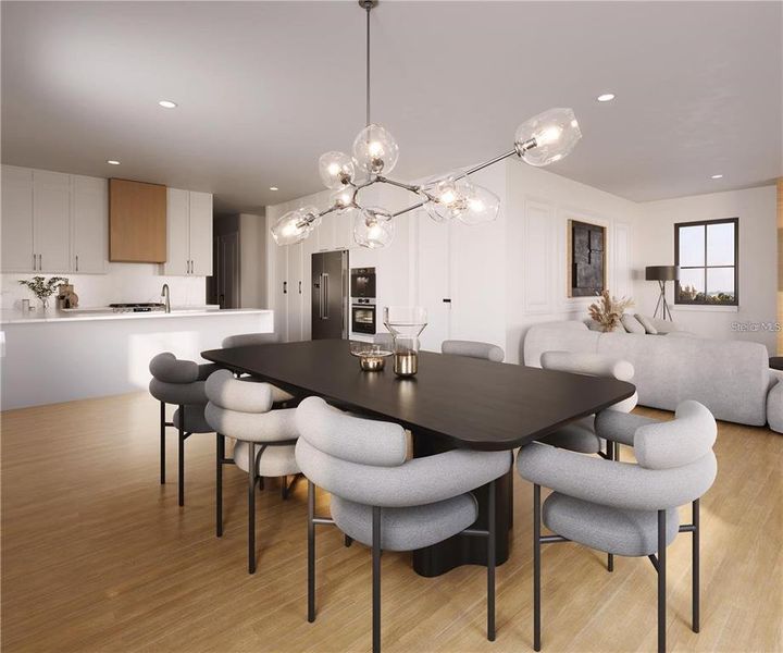 Furnished interior view inside a new home in Lakeview Village Estates, Winter Garden (Image 2). Furnished interior view inside a new home in Lakeview Village Estates, Winter Garden (Image 2).