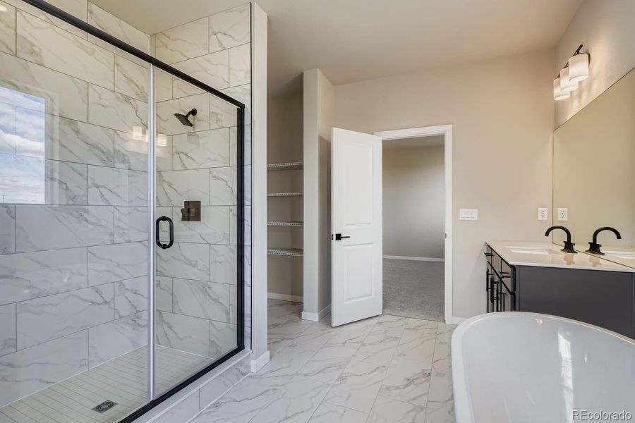 Furnished interior view inside a new home in Spring Valley Ranch, Elizabeth (Image 11).