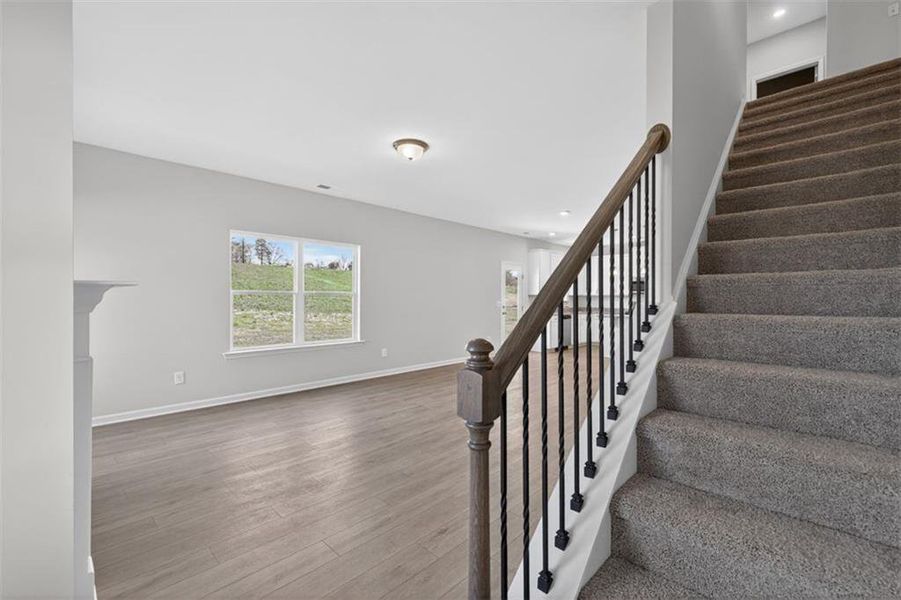 Spacious, unfurnished interior of a new home in Jones Ridge, Dallas (Image 23). Spacious, unfurnished interior of a new home in Jones Ridge, Dallas (Image 23).