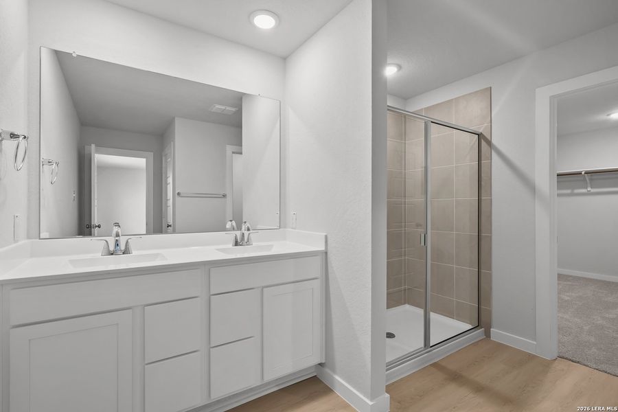 Furnished interior view inside a new home in Park Place, New Braunfels (Image 10).