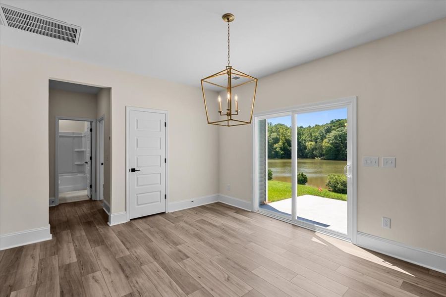 Spacious, unfurnished interior of a new home in Hanes Lake, Winston-Salem (Image 26).