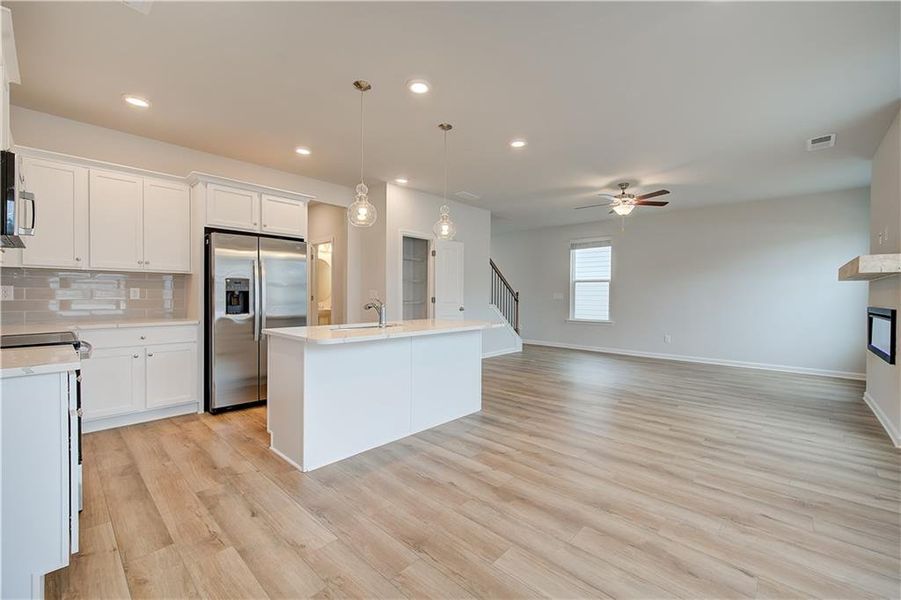 Furnished interior view inside a new home in Westminster, Covington (Image 7).