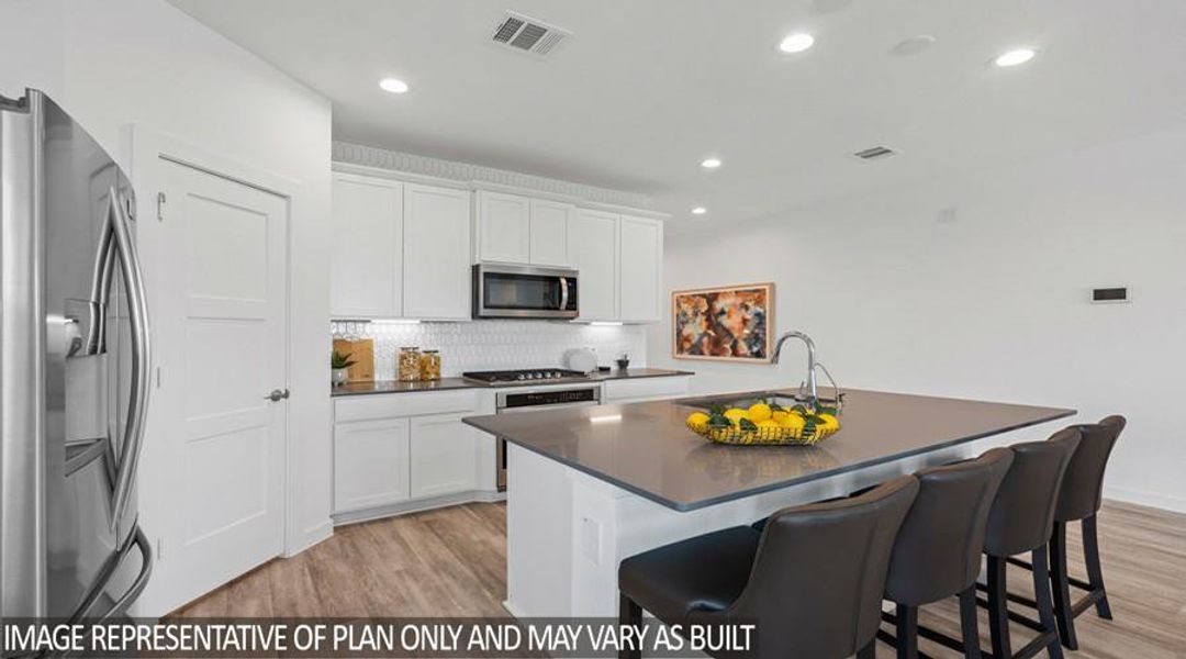 Furnished interior view inside a new home in Mill Creek Estates, Magnolia (Image 8). Furnished interior view inside a new home in Mill Creek Estates, Magnolia (Image 8).