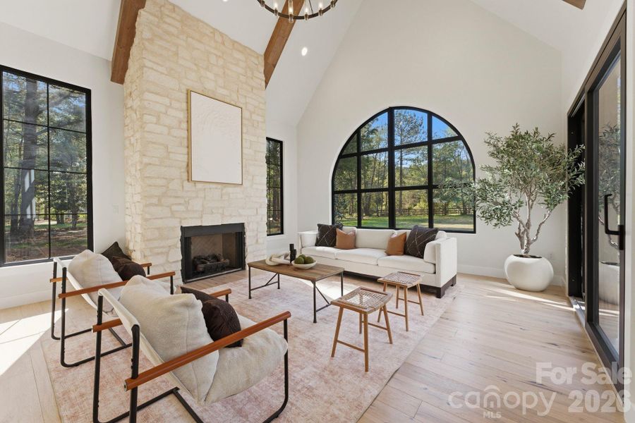 Exterior details and patio area of a home in , Mooresville (Image 26). Exterior details and patio area of a home in , Mooresville (Image 26).