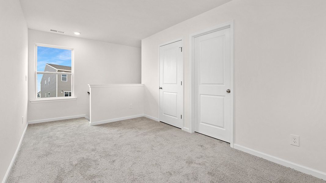 Representative unfurnished interior of a home built from the Plan by D.R. Horton in Valley View, Waynesville (Image 30). Representative unfurnished interior of a home built from the Plan by D.R. Horton in Valley View, Waynesville (Image 30).