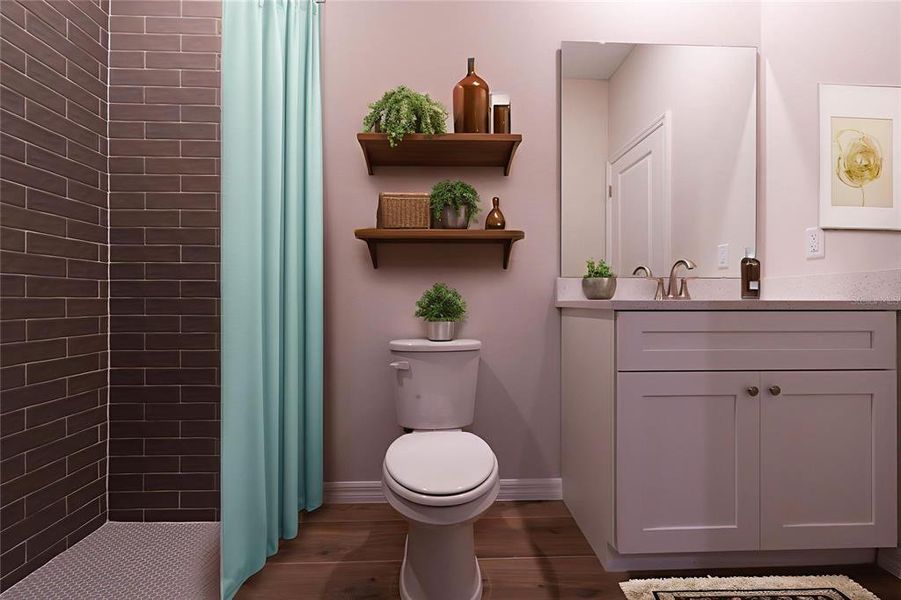 Furnished interior view inside a new home in , Leesburg (Image 18). Furnished interior view inside a new home in , Leesburg (Image 18).