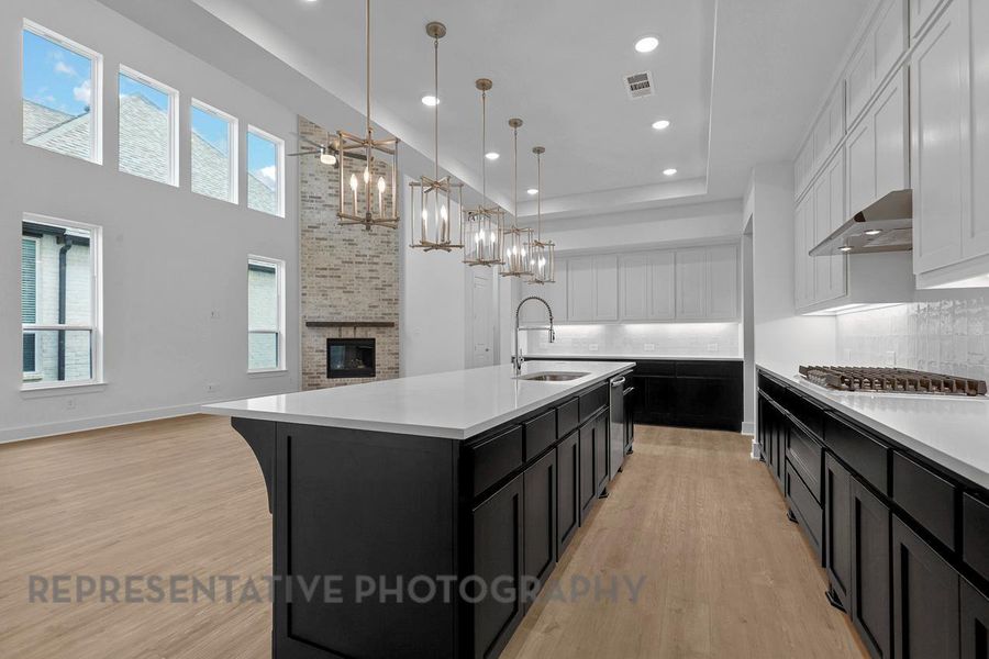 Furnished interior view inside a new home in Riceland, Mont Belvieu (Image 8).