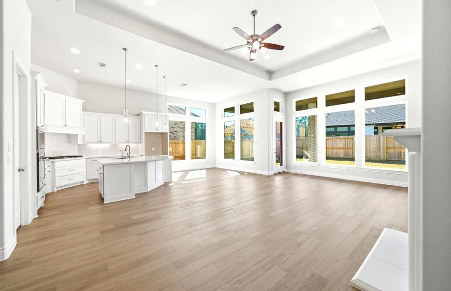 Spacious, unfurnished interior of a new home in The Highlands 55′, Porter (Image 19).