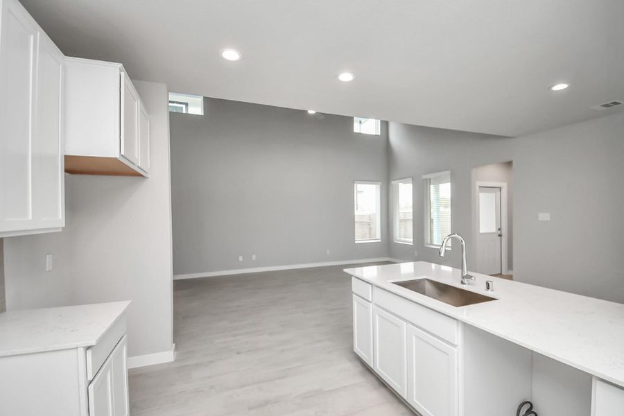 Sample photo of completed home with similar floor plan. Actual colors and selections may vary.