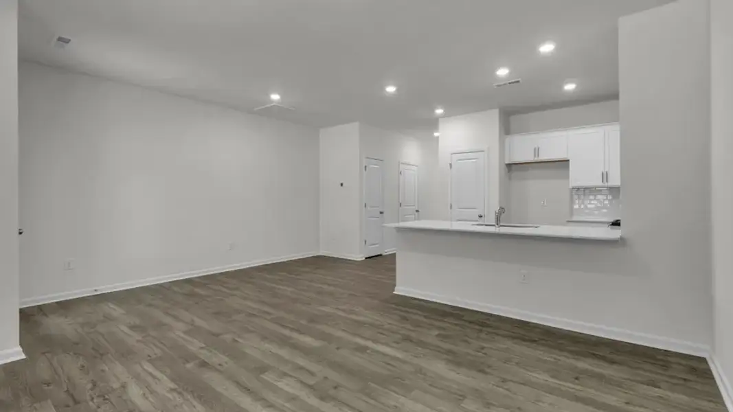 Spacious, unfurnished interior of a new home in The Townes at Prestleigh, Wake Forest (Image 13). Spacious, unfurnished interior of a new home in The Townes at Prestleigh, Wake Forest (Image 13).