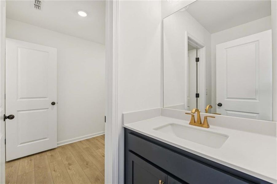 Furnished interior view inside a new home in The Estates at Casteel, Bethlehem (Image 10).