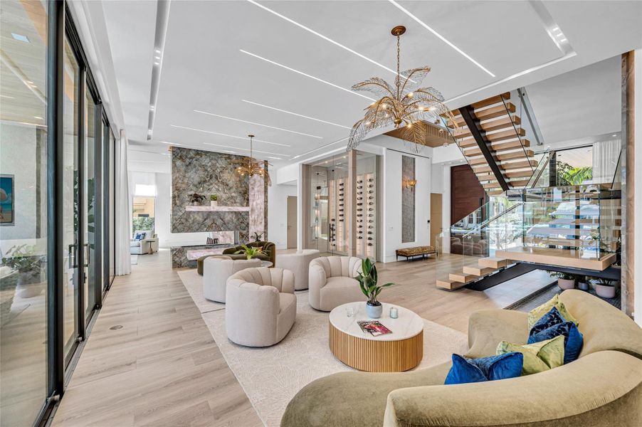 Furnished interior view inside a new home in , Fort Lauderdale (Image 53). Furnished interior view inside a new home in , Fort Lauderdale (Image 53).