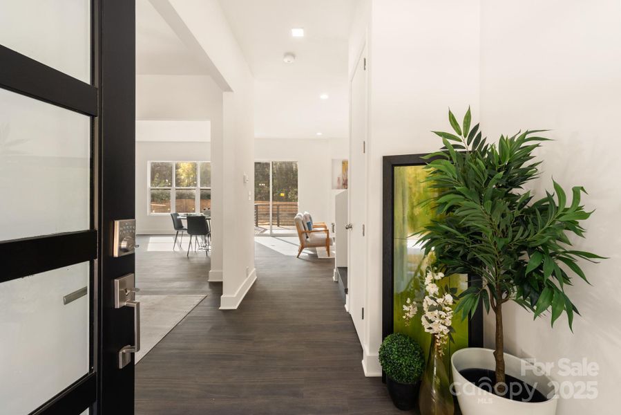 Furnished interior view inside a new home in , Matthews (Image 4).