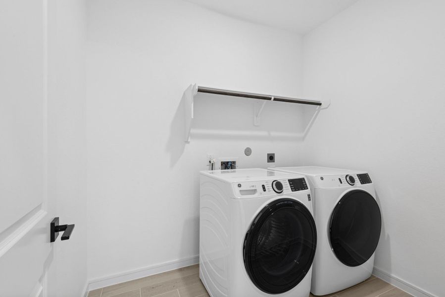 Laundry room (*Photo not of actual home and used for illustration purposes only.)