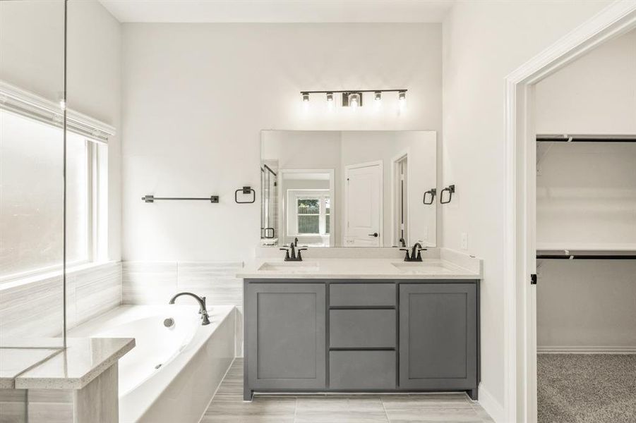 Furnished interior view inside a new home in Godley Ranch Classic, Godley (Image 6). Furnished interior view inside a new home in Godley Ranch Classic, Godley (Image 6).