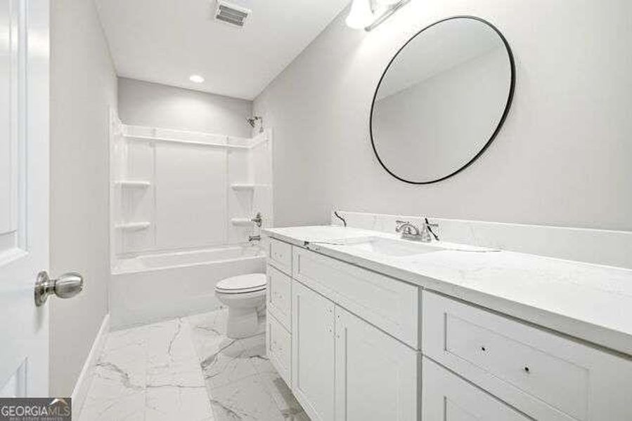 Furnished interior view inside a new home in , Mount Airy (Image 11).