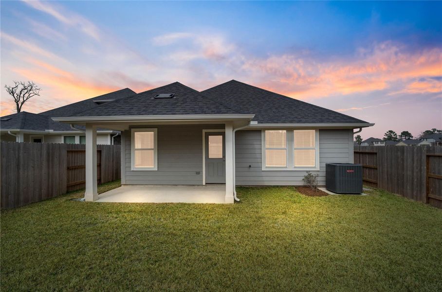 Enjoy the outdoors! This spacious green space backyard provides the ultimate foundation to create your own private outdoor oasis.