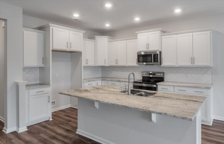 Furnished interior view inside a new home in , Goose Creek (Image 6). Furnished interior view inside a new home in , Goose Creek (Image 6).