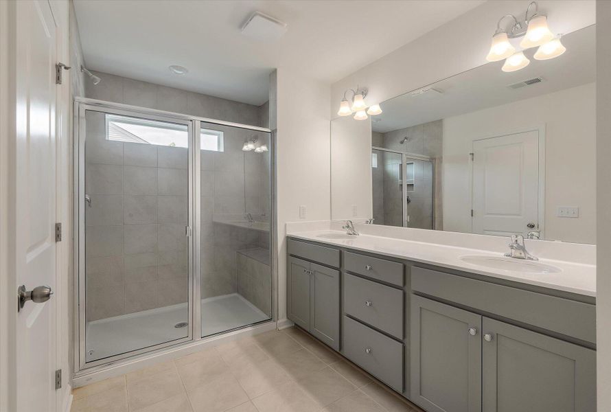 Furnished interior view inside a new home in The Landings at Montague, Goose Creek (Image 10).