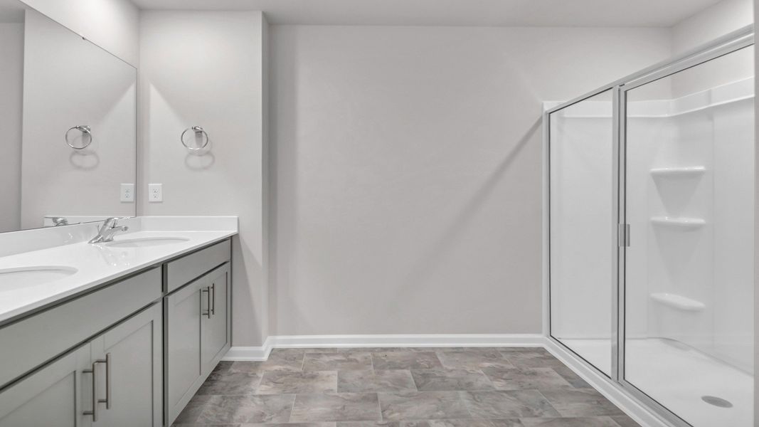 Representative furnished interior of a home built from the ROBIE by D.R. Horton in Ferry Grove, Lexington (Image 12).