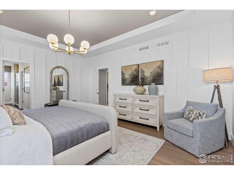 Furnished interior view inside a new home in Farmstead, Berthoud (Image 31).