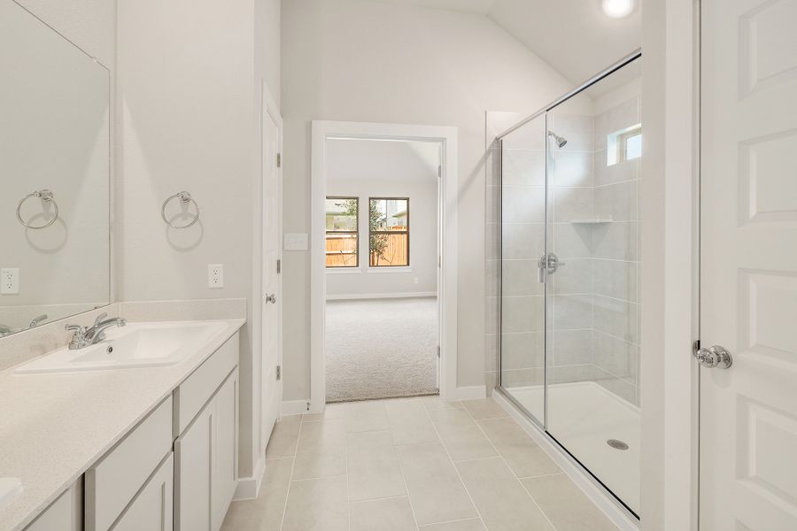 Furnished interior view inside a new home in Prairie Winds, Hutto (Image 10).