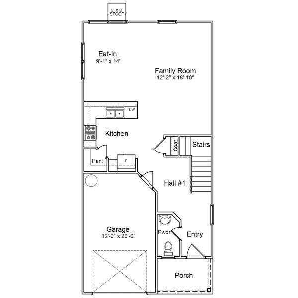 2D floor plan layout of this home in Pinecrest, West Columbia, SC (Image 2). 2D floor plan layout of this home in Pinecrest, West Columbia, SC (Image 2).