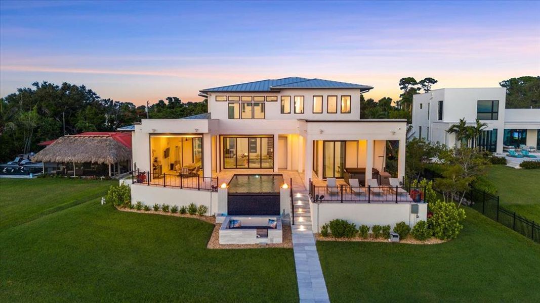 Front exterior of a new home in , Osprey, FL, highlighting curb appeal (Image 19).