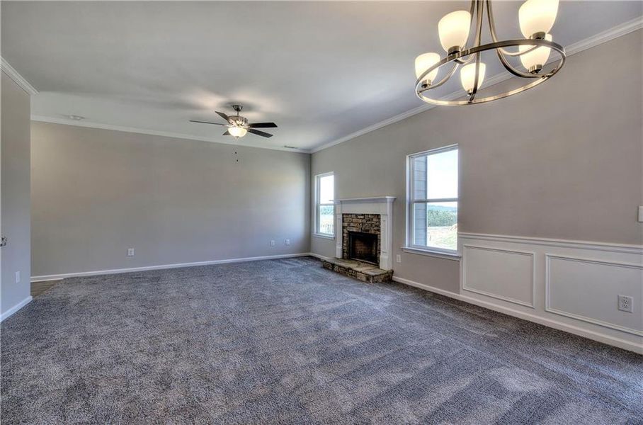 Spacious, unfurnished interior of a new home in , Cartersville (Image 23). Spacious, unfurnished interior of a new home in , Cartersville (Image 23).