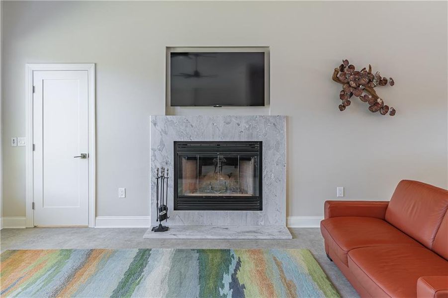 Furnished interior view inside a new home in , Gillsville (Image 35). Furnished interior view inside a new home in , Gillsville (Image 35).
