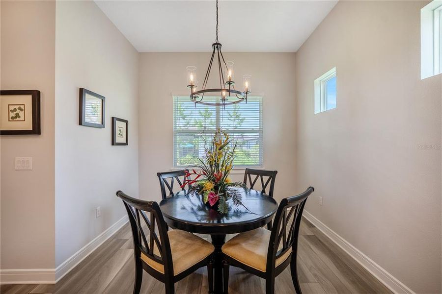 Furnished interior view inside a new home in Del Webb Stone Creek, Ocala (Image 19).