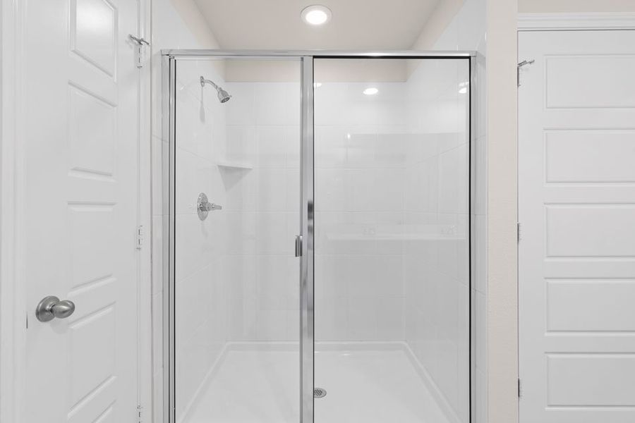 Front exterior of a new home in Creekshaw, Royse City, TX, highlighting curb appeal (Image 17).