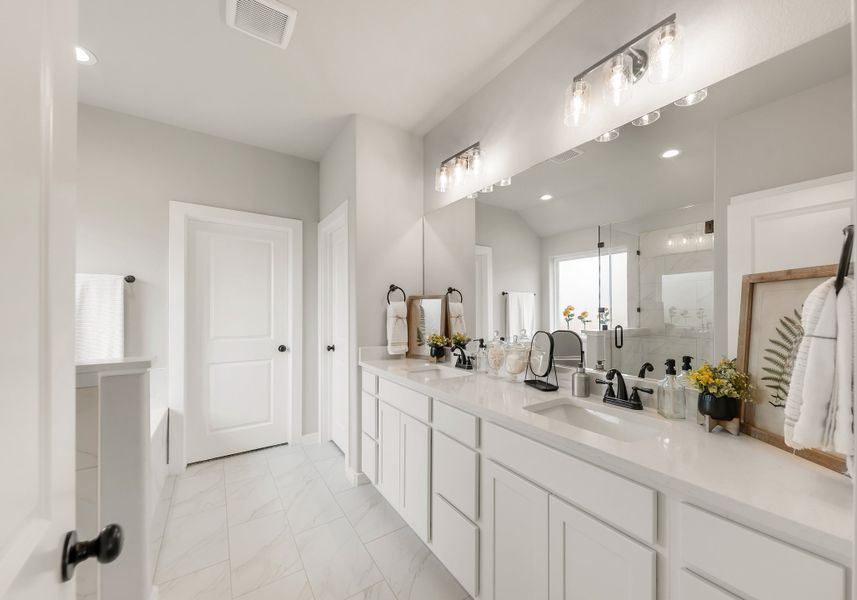 Representative furnished interior of a home built from the The Sage by Avonley Homes in Austin's Colony, Bryan (Image 23).