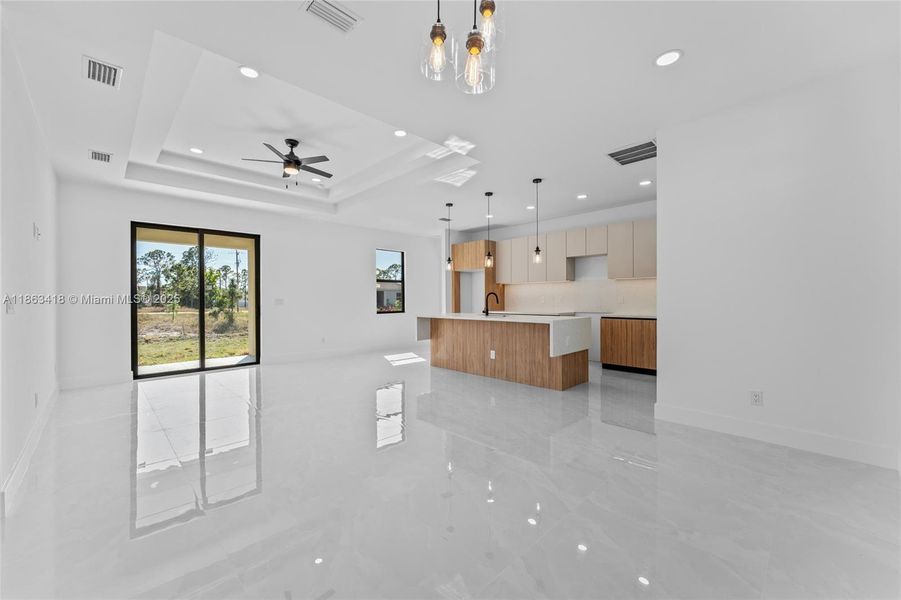 Furnished interior view inside a new home in , Lehigh Acres (Image 7).