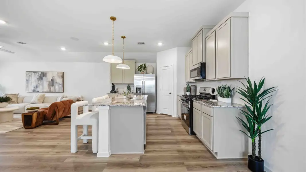 Furnished interior view inside a new home in Allison Park, Houston (Image 3).