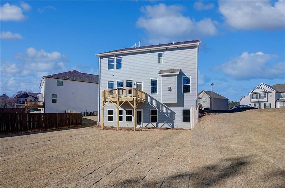 Exterior details and patio area of a home in Kingston, Locust Grove (Image 4).