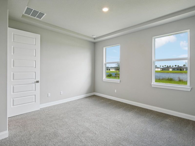 Primary Bedroom in the Bergamo floorplan at 8984 Dahlia Circle