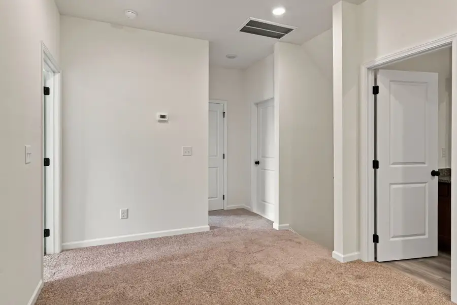 These pictures are of another unit of the same floor plan. Design selections will vary.